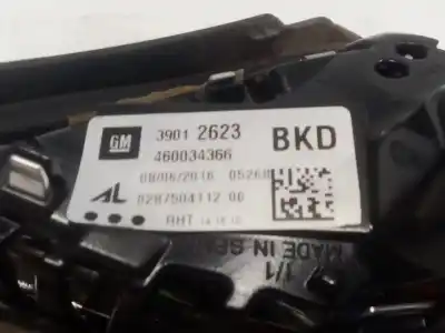 Автозапчасти б/у внутренний левый задний фонарь за opel corsa e (x15) 1.3 cdti (08, 68) ссылки oem iam 39012623  