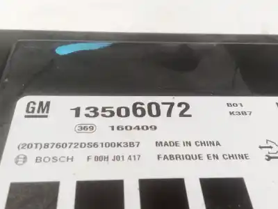 Pièce détachée automobile d'occasion module électronique pour opel corsa e (x15) 1.3 cdti (08, 68) références oem iam 13506072  