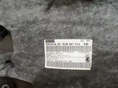 Pezzo di ricambio per auto di seconda mano rivestimento porta anteriore destro per seat toledo iv (kg3) 1.6 tdi riferimenti oem iam 6jb867014  