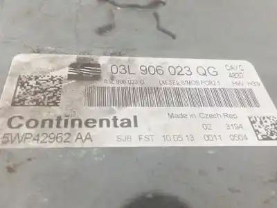 Автозапчасти б/у блок управления двигателем за seat toledo iv (kg3) 1.6 tdi ссылки oem iam 03l906023qg 03l 906 023 qg 5wp42962aa