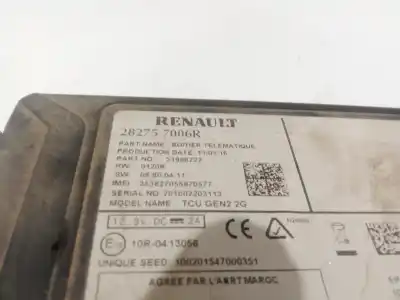 Автозапчасти б/у комфортный модуль за renault megane iv hatchback (b9a/m/n_) 1.6 dci 130 (b9a4) ссылки oem iam 282757006r  