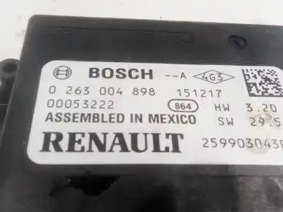 Автозапчасти б/у электронный модуль за renault megane iv hatchback (b9a/m/n_) 1.6 dci 130 (b9a4) ссылки oem iam 259903043r 0263004898 0 263 004 898