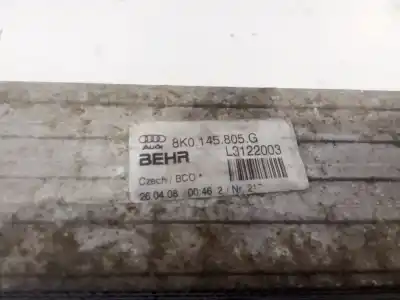Peça sobressalente para automóvel em segunda mão intercooler por audi a5 (8t3) 1.8 tfsi referências oem iam 8k0145805g 8k0 145 805 g l3122003