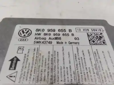 Автозапчасти б/у блок управления подушками безопасности за audi a5 (8t3) 1.8 tfsi ссылки oem iam 8k0907801d 8k0 907 801 d a2c53281093