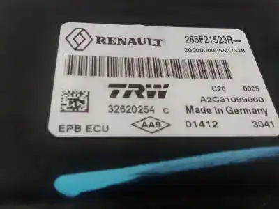 Pièce détachée automobile d'occasion module électronique pour renault grand scénic iii (jz0/1_) 1.6 dci (jz00, jz12) références oem iam 285f21523r 32620254 a2c31099000
