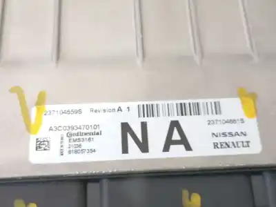 Second-hand car spare part ecu engine control for otras marcas de  oem iam references 237104661s kadjar 1.3 tce 237104659s 