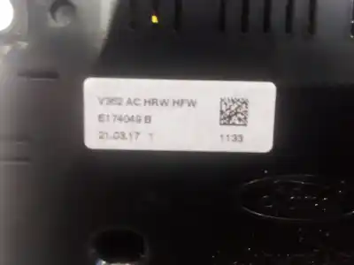 Автозапчастина б/у контроль опалення / кондиціонації для ford transit v363 furgón (fcd, fdd) 2.0 ecoblue посилання на oem iam kk2t19980ka kk2t-19980-ka v362ac