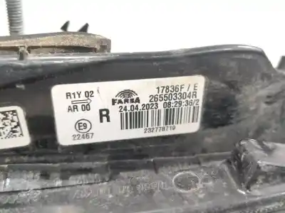 Second-hand car spare part interior rear right light for renault clio v (b7_) tce 90 (b7mt) oem iam references 265503304r  