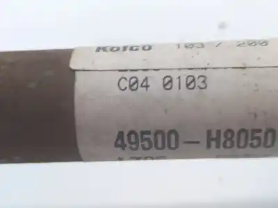 Автозапчасти б/у передняя левая трансмиссия за kia stonic (yb) 1.2 cvvt ссылки oem iam 49500h8050  