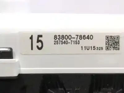 Автозапчасти б/у приборная доска за lexus nx (_z1_) 300h awd (ayz15) ссылки oem iam 8380078640  
