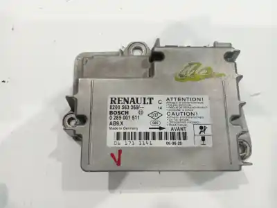 Second-hand car spare part airbag control unit for al de oem iam references 8200563369. renault clio iii