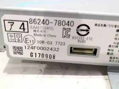 Автозапчасти б/у электронный модуль за lexus nx (_z1_) 300h awd (ayz15) ссылки oem iam 8624078040 86240-78040 