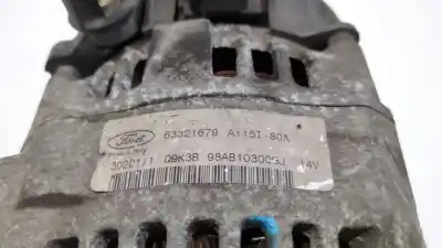 Автозапчастина б/у генератор для ford focus i (daw, dbw) 1.6 16v посилання на oem iam 98ab10300gj  63321679