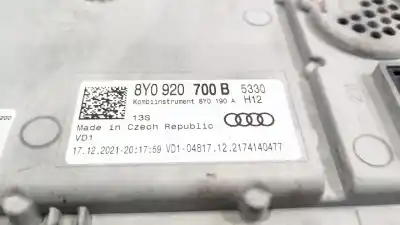 Автозапчастина б/у панель інструментів для audi a3 limousine (8ys) 35 tfsi посилання на oem iam 8y0920700b 8y0 920 700 b 