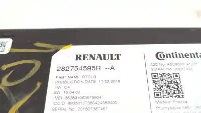 Автозапчастина б/у електронний модуль для renault espace v (jr_) 1.6 dci 160 посилання на oem iam 282754595r a2c9583741201 