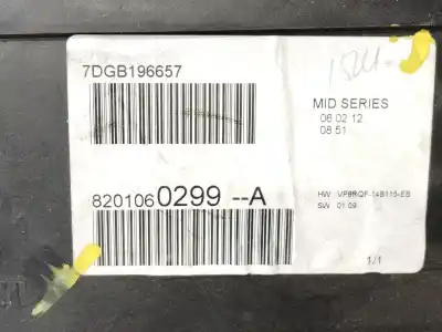 Second-hand car spare part dashboard for renault clio iii * oem iam references 8201060299-a  