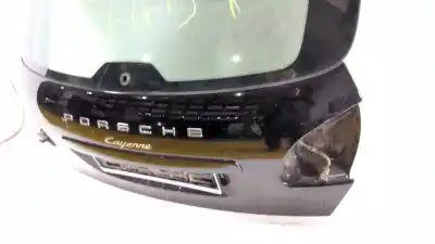 Second-hand car spare part tailgate for porsche cayenne (92a) 3.0 diesel oem iam references 95851201104 958 512 011 04 color exterior / nº de pintura a1 / 041