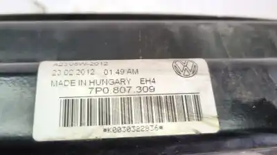 Автозапчастина б/у підсилення заднього бампера для porsche cayenne (92a) 3.0 diesel посилання на oem iam 7p0807309 7p0 807 309 