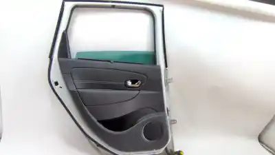 Автозапчасти б/у задняя левая дверь за renault scénic iii (jz0/1_) 1.5 dci ссылки oem iam 821012747r  color carrocería ov369 - ice white bc