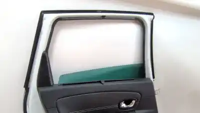 Автозапчасти б/у задняя левая дверь за renault scénic iii (jz0/1_) 1.5 dci ссылки oem iam 821012747r  color carrocería ov369 - ice white bc