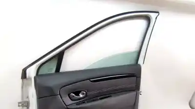 Автозапчастина б/у передні праві двері для renault scénic iii (jz0/1_) 1.5 dci посилання на oem iam 801008930r  color carrocería ov369 - ice white bc