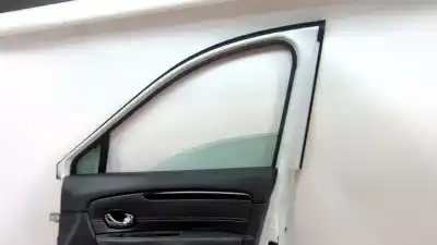 Автозапчастина б/у передні праві двері для renault scénic iii (jz0/1_) 1.5 dci посилання на oem iam 801008930r  color carrocería ov369 - ice white bc
