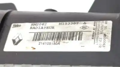 Автозапчасти б/у водяной радиатор за renault scénic iii (jz0/1_) 1.5 dci ссылки oem iam 214105150r  