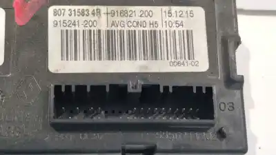 Second-hand car spare part driver left window regulator for al de  oem iam references 807315834r  renault megane iii coupé año 201o
