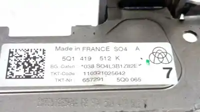 Pezzo di ricambio per auto di seconda mano piantone dello sterzo per vw t-roc (a11, d11) 2.0 tdi scr riferimenti oem iam 5q1419512k 5q1 419 512 k 