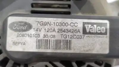 Автозапчастина б/у генератор для ford fiesta vi (cb1, ccn) 1.4 посилання на oem iam 7g9n10300cc 7g9n-10300-cc 2543426a
