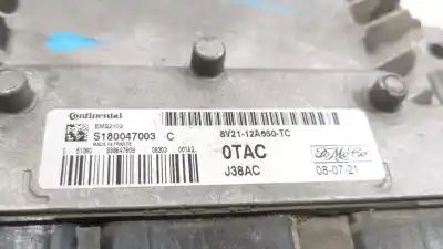 Автозапчастина б/у ебу контролер двигуна для ford fiesta vi (cb1, ccn) 1.4 посилання на oem iam 8v2112a650tc 8v21-12a650-tc s180047003