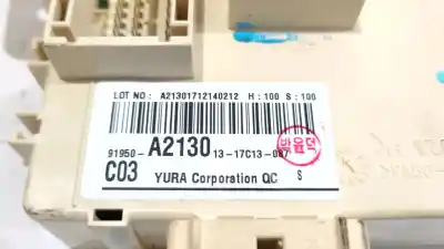 Peça sobressalente para automóvel em segunda mão caixa de fusíveis e relés por kia cee'd (jd) 1.4 mpi referências oem iam 91950a21301317c13087 91950-a213013-17c13-087 