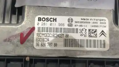 Pezzo di ricambio per auto di seconda mano centralina motore per citroen c4 i (lc_) 1.6 hdi riferimenti oem iam 9662670780  bosch 0 281 011 966 Pezzo di ricambio per auto di seconda mano centralina motore per citroen c4 i (lc_) 1.6 hdi riferimenti oem iam 9662670780  bosch 0 281 011 966