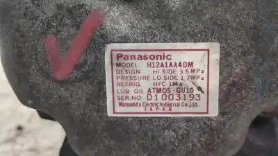 Автозапчасти б/у компрессор кондиционера воздуха за al de  ссылки oem iam h12a1aa4dm  mazda premacy año 1997 2002