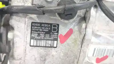 Автозапчасти б/у компрессор кондиционера воздуха за al de  ссылки oem iam 926004eb0a ge4471606894 renault kadjar 1.3 tce año 2021
