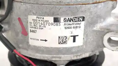 Автозапчасти б/у компрессор кондиционера воздуха за al de  ссылки oem iam 926006ub1a  renault clio v zen año 2020