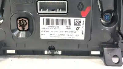 Second-hand car spare part multifunction display for al de  oem iam references 280346137r  renault clio v año 2023