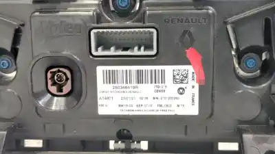 Second-hand car spare part multifunction display for al de  oem iam references 280346419r  renault captur ii año 2020