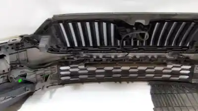 Peça sobressalente para automóvel em segunda mão para choques dianteiro por skoda octavia iv (nx3, nn3) 2.0 tdi referências oem iam 5e3807221 5e3 807 221 color exterior / nº de pintura 8e / a7w