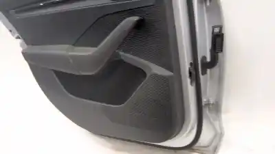 Автозапчастина б/у двері задні ліві для skoda octavia iv (nx3, nn3) 2.0 tdi посилання на oem iam 5e6833051 5e6 833 051 color exterior / nº de pintura 8e / a7w