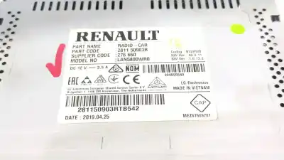 Second-hand car spare part gps navigation system for al de  oem iam references 281150903r  