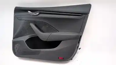 Second-hand car spare part right front door trim for skoda octavia iv (nx3, nn3) 2.0 tdi oem iam references 5e4867014a 5e4 867 014 a 