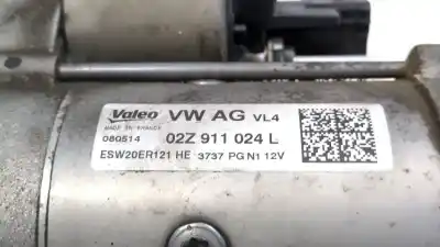 Peça sobressalente para automóvel em segunda mão motor de arranque por seat leon st (5f8) 1.6 tdi referências oem iam 02z911024l 02z 911 024 l esw20er121
