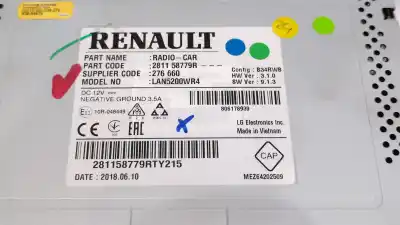 Second-hand car spare part multifunction display for al de  oem iam references 281158779r  