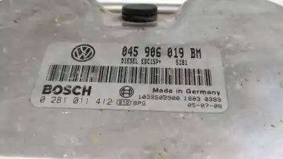 Автозапчасти б/у блок управления двигателем за skoda fabia i (6y2) 1.4 tdi ссылки oem iam 045906019bm 045 906 019 bm 0281011412