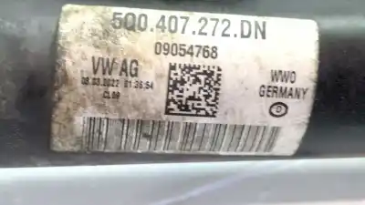 Second-hand car spare part front right transmission for skoda octavia iv (nx3, nn3) 2.0 tdi oem iam references 5q0407272dn 5q0 407 272 dn 
