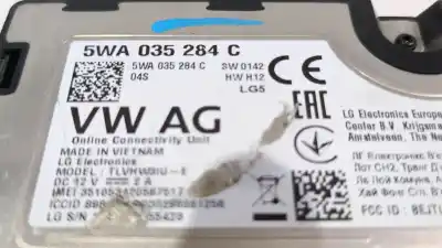Second-hand car spare part electronic module for skoda octavia iv (nx3, nn3) 2.0 tdi oem iam references 5wa035284c 5wa 035 284 c 