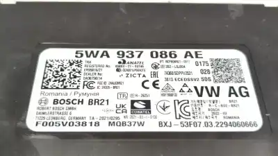 Автозапчасти б/у электронный модуль за skoda octavia iv (nx3, nn3) 2.0 tdi ссылки oem iam 5wa937086ae 5wa 937 086 ae f005v03818
