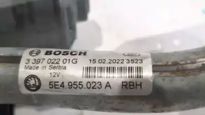 Second-hand car spare part front windshield wiper motor for skoda octavia iv (nx3, nn3) 2.0 tdi oem iam references 5e4955023a 5e4 955 023 a 339702201g