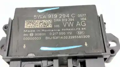 Peça sobressalente para automóvel em segunda mão módulo eletrônico por skoda octavia iv (nx3, nn3) 2.0 tdi referências oem iam 5wa919294c 5wa 919 294 c 0217000172